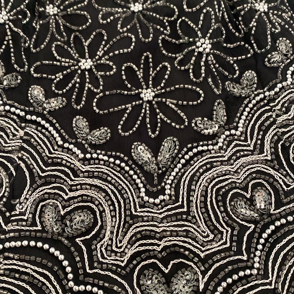 Beaded Sequin Going Out Top Halter y2k - Picture 4 of 4